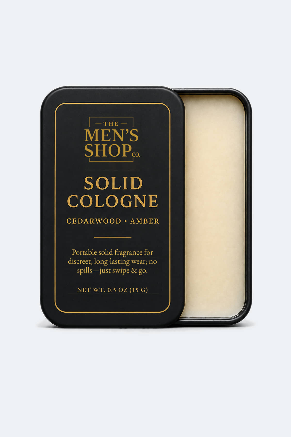 Solid Cologne – Cedarwood · Amber